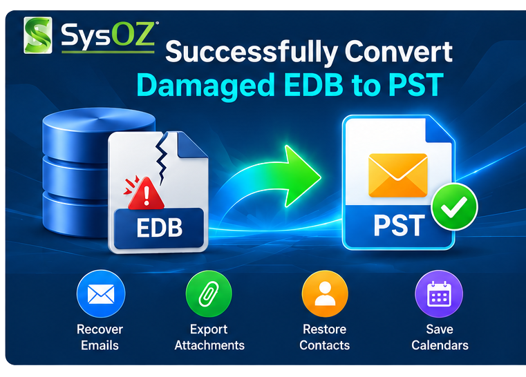 How to Convert Damaged EDB File to PST