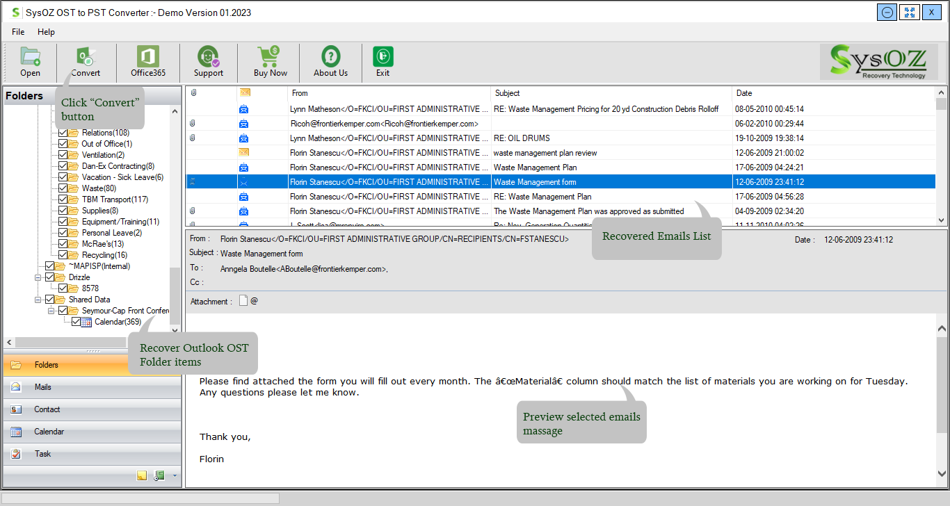 Convert Ost To Pst Manually