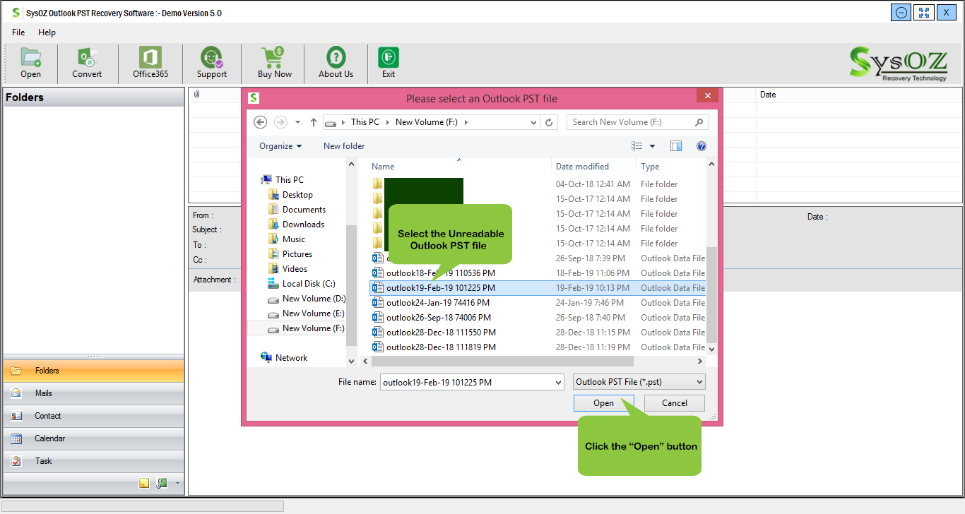 recover pst file